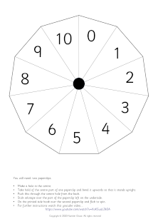 games spinner easy to make 1 2 3 4 5 6 7 8 9 10