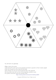 games spinner easy to make practise subitising 2,3 4,5 and 6
