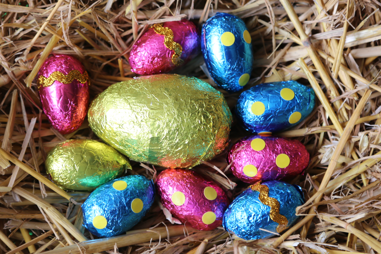 10 Easter eggs for part-whole activity