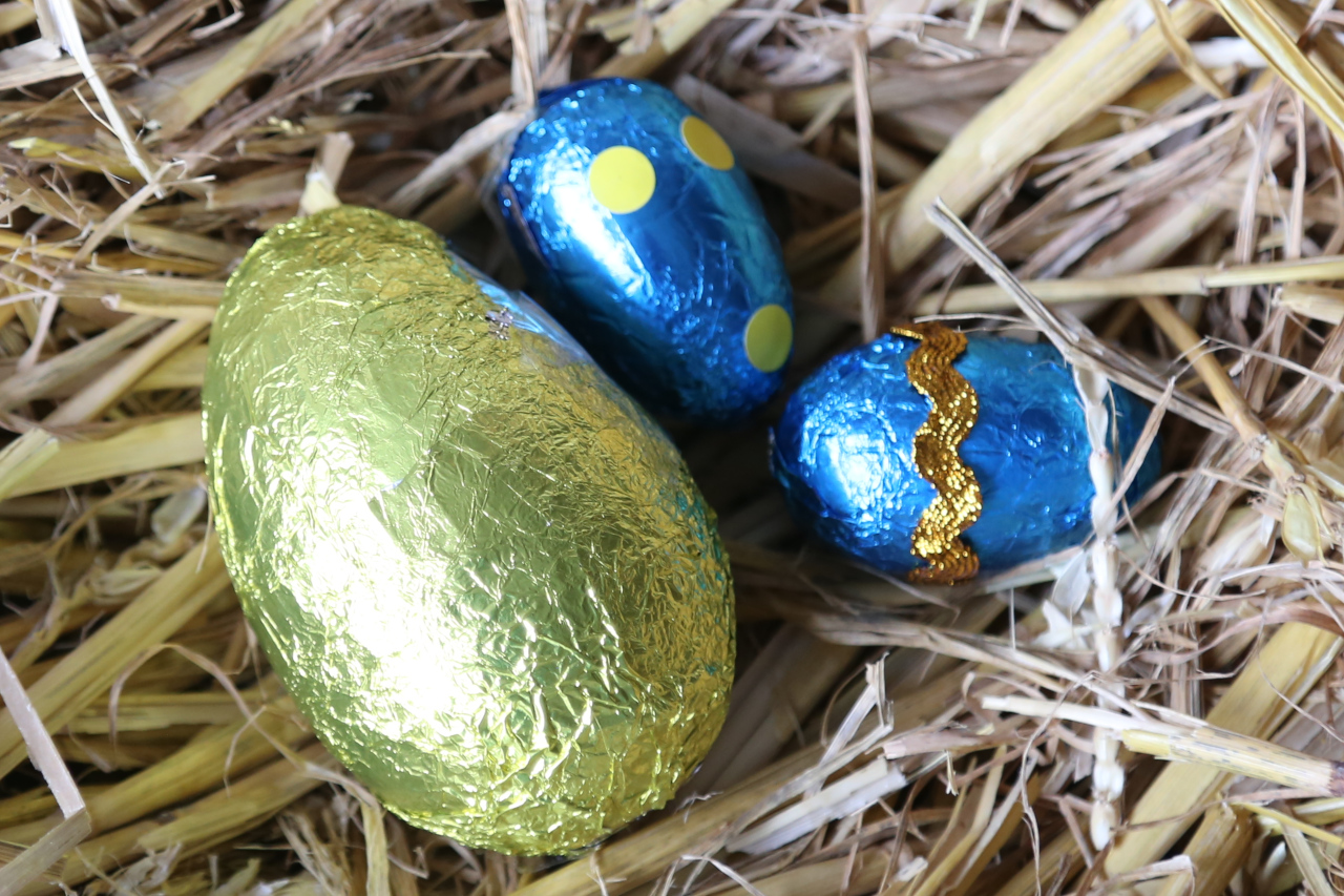 3 Easter eggs for part-whole activity